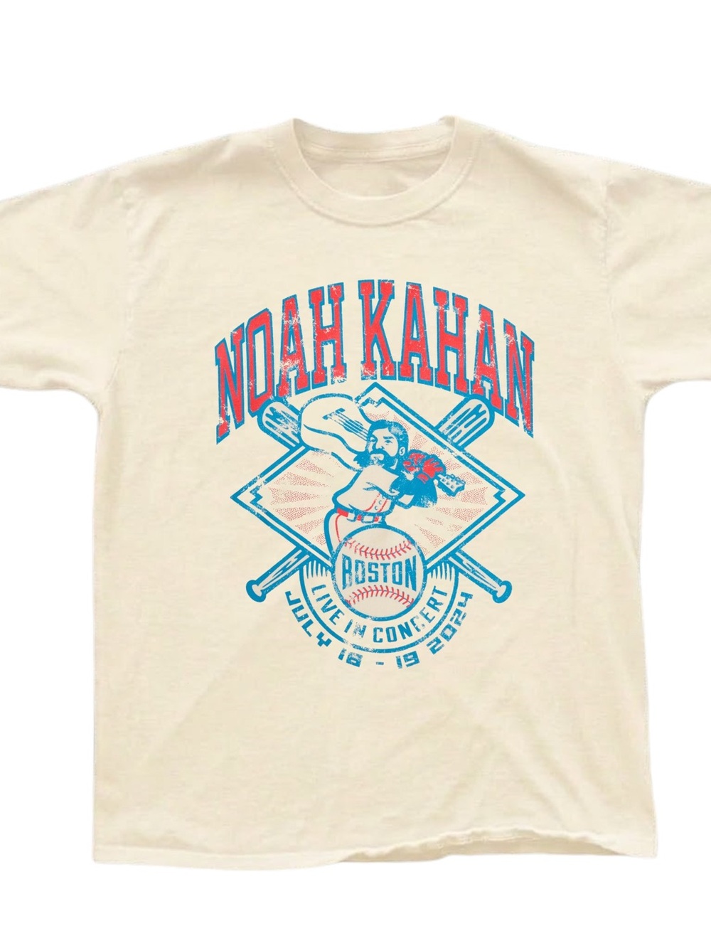 Gildan Noah Kahan Boston Concert Graphic Tee
